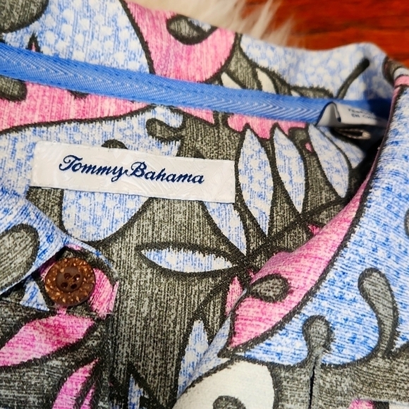 Tommy Bahama Island zone Mens Casual Button Front Shirt - Picture 2 of 4